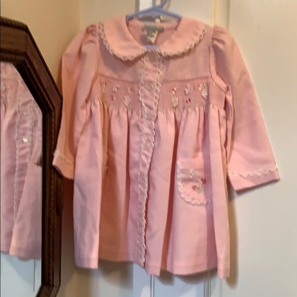 babytogs Jackets & Coats Vintage Baby Dress Jacket Pink W